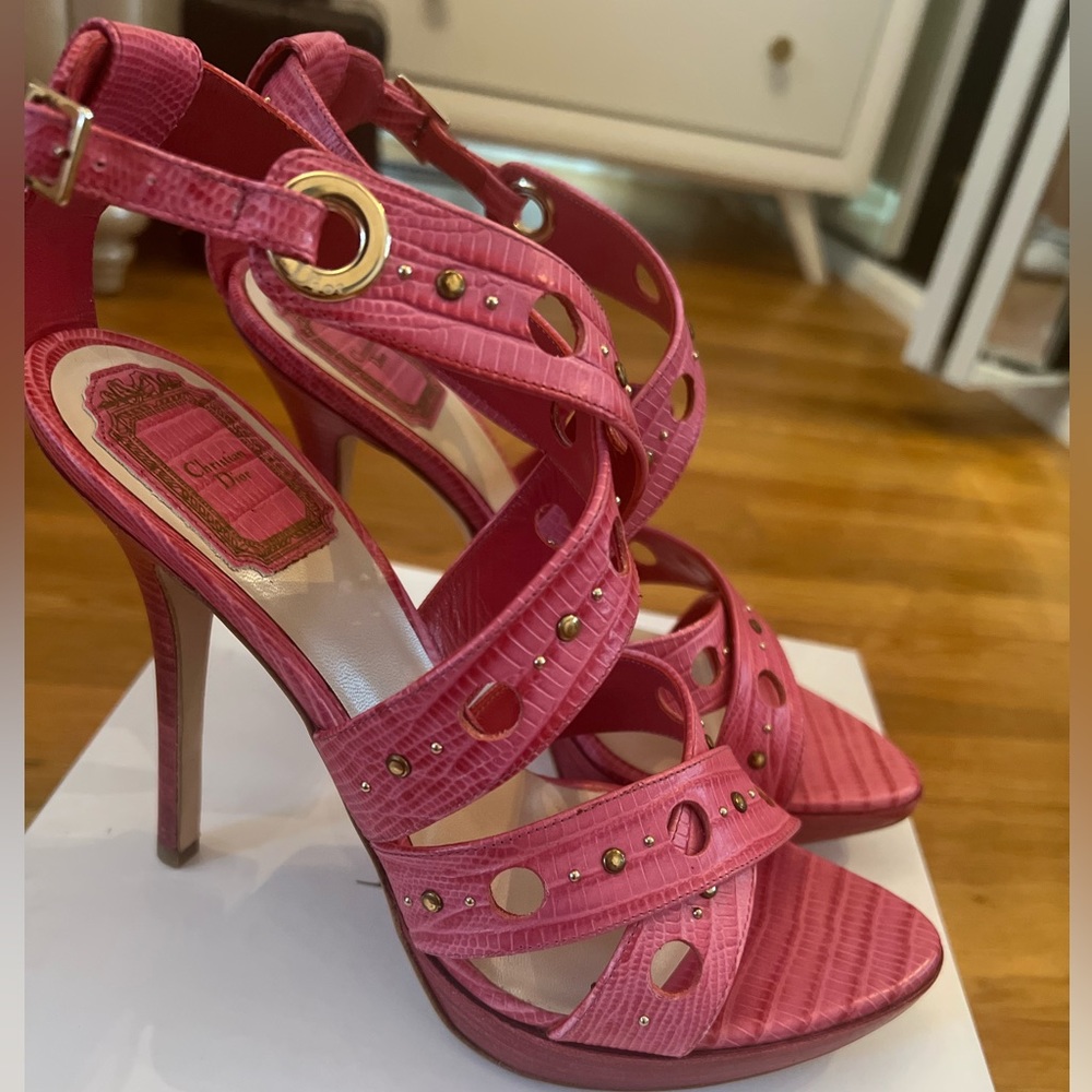 Dior, Size 38.5, pink, brand new